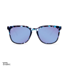 Knockaround Paso Robles Sunglasses Indigo Ink Front View