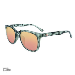 Knockaround Paso Robles Sunglasses Slate Tortoise Shell Flyover