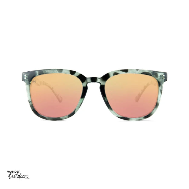 Knockaround Paso Robles Sunglasses Slate Tortoise Shell Front View