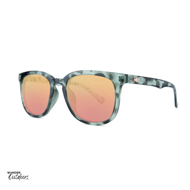 Knockaround Paso Robles Sunglasses Slate Tortoise Shell Side View