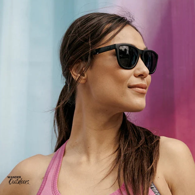 Knockaround Premiums Sunglasses Black on Black Outdoors