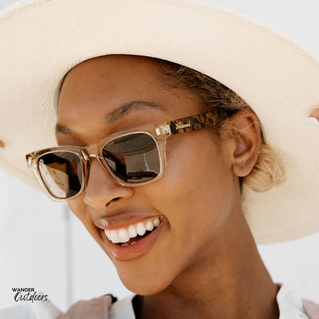 Unisex Knockaround Seventy Nines Sunglasses On the Rocks Female model