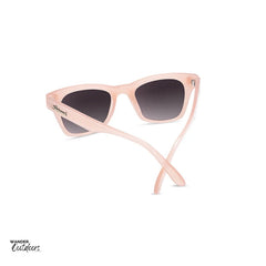 Unisex Knockaround Seventy Nines Sunglasses Vintage Rose Rear View
