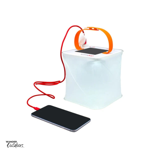 LuminAID PackLite Max 2-in-1 Power Lantern Charging Smart Phone