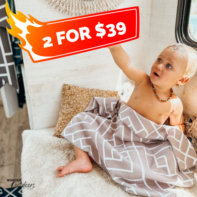 Newlyfe Mini Multi Purpose Towels - Two for $39