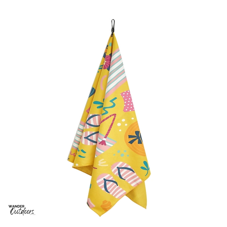 Newlyfe Sand Free Microfibre Beach Towels City hanging