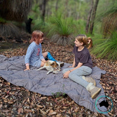 Newlyfe Puffy Camping Blanket Water Repellent Lightweight Outdoor Throw