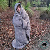 Newlyfe Puffy Camping Blanket Water Repellent Lightweight Outdoor Throw