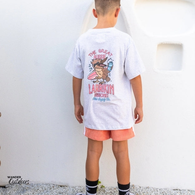 Olas Supply Co. Aussie Larrikin Mini Tee Older Mini Back