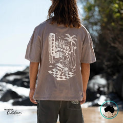 Olas Supply Co. Diner Box Tee