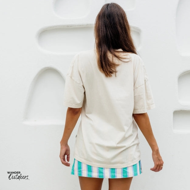 Back View of Surviving Chaos Tee – Effortless, Everyday Style