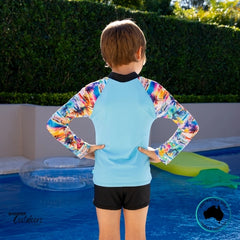 Salty Ink Boys Miami Swimsuit Set