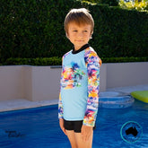 Salty Ink Boys Miami Swimsuit Set