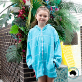 Salty Ink Salty Beach Zip Towel Hoodie