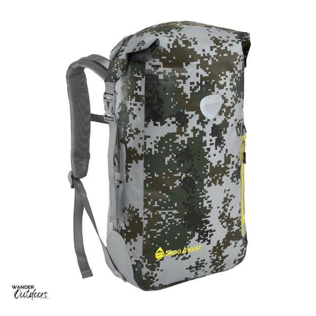 SkogAKust BackSåk - Waterproof Digi Camo Backpack