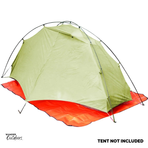 Survive Outdoors Longer All Season Blanket as a tent base mat - tent not included