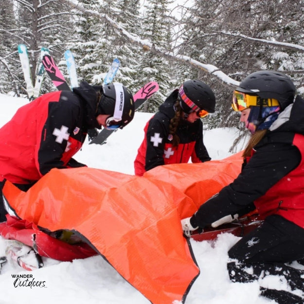 Survive Outdoors Longer All Season Blanket use as a blanket in an emergency