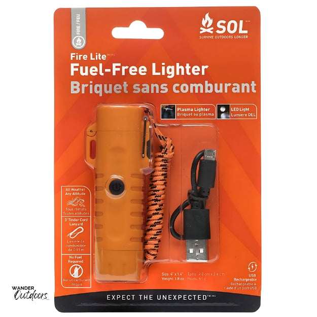 SOL Fire Lite™ Fuel-Free Lighter Packaging