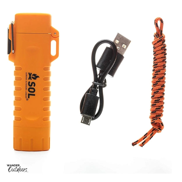 SOL Fire Liteβ’ Fuel-Free Lighter What's in the packaging