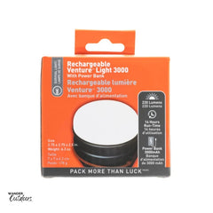 SOL Rechargeable Venture™ Light 3000 with Power Bank packaging