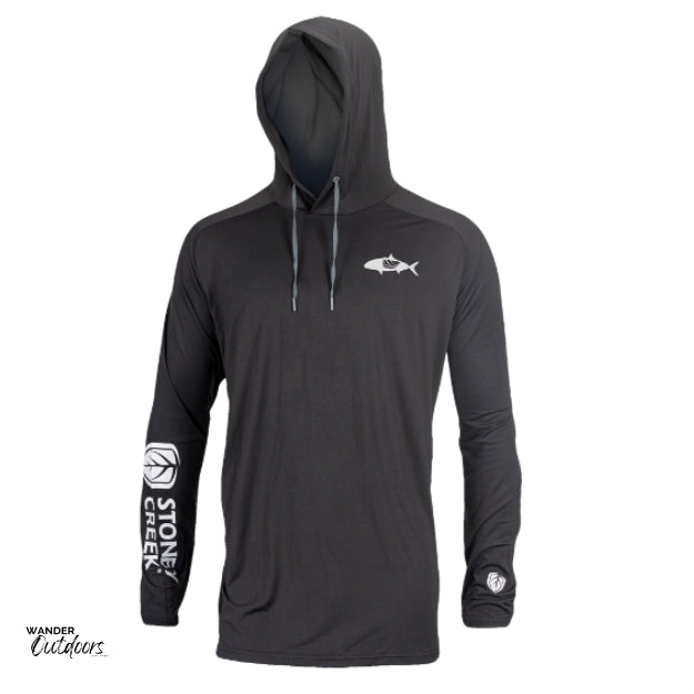 Stoney Creek Apex Cooling Hoodie Black