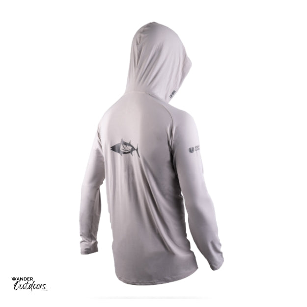 Stoney Creek Apex Cooling Hoodie Dark Shadow Antarctica Back