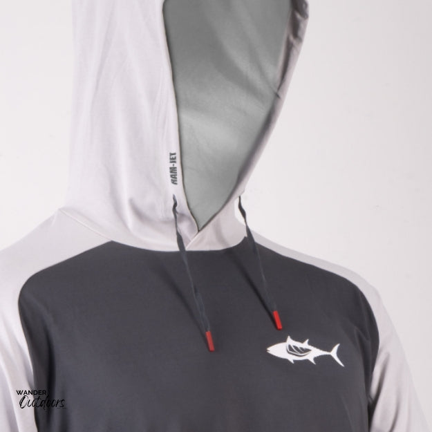 Stoney Creek Apex Cooling Hoodie Dark Shadow Antarctica Hood