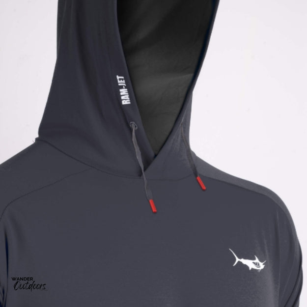 Stoney Creek Apex Cooling Hoodie Dark Shadow Hood