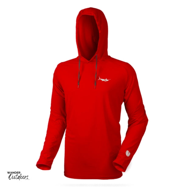 Stoney Creek Apex Cooling Hoodie Fiery Red