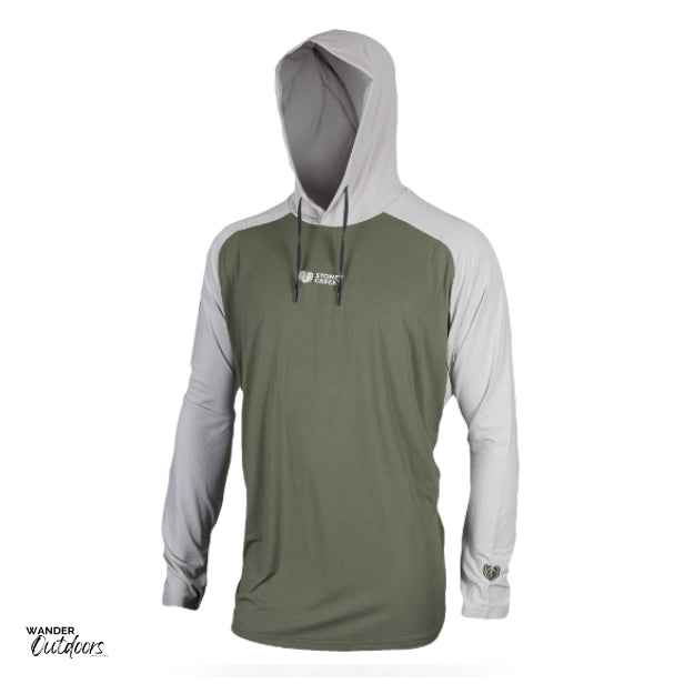 Stoney Creek Apex Cooling Hoodie Lichen Antarctica