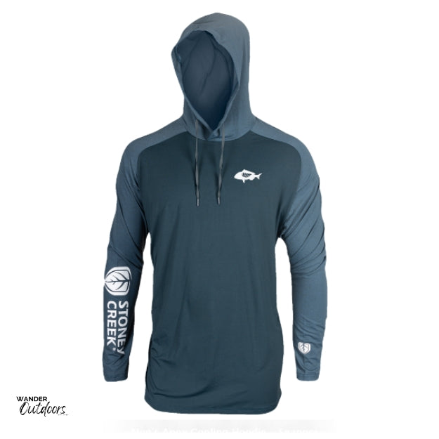 Stoney Creek Apex Cooling Hoodie Storm Orion Blue