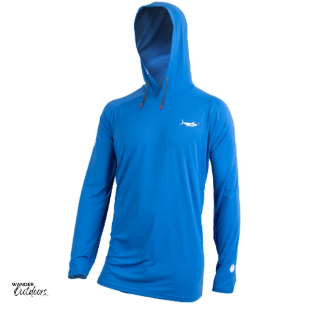 Stoney Creek Apex Cooling Hoodie Strong Blue