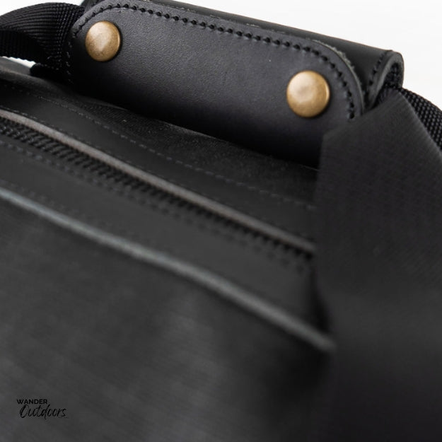 Stoney Creek Canvas Duffle Bag Handle Close Up