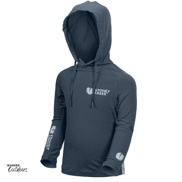 Stoney Creek Kid's Apex Hoodie Orion Blue Antarctica