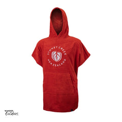 Stoney Creek Kids Towel Hoodie Red