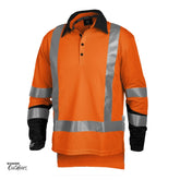 Stoney Creek Men's Hi Vis Silverdry Long Sleeve Polo