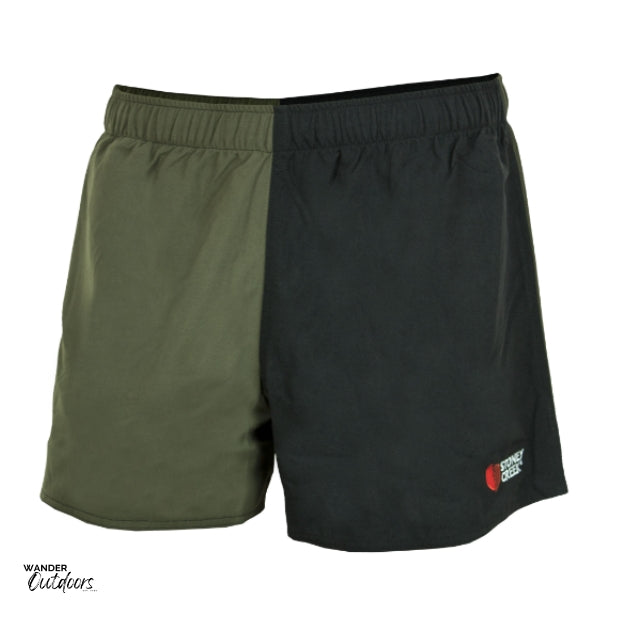 Stoney Creek Men's Jester Shorts in Bayleaf Black