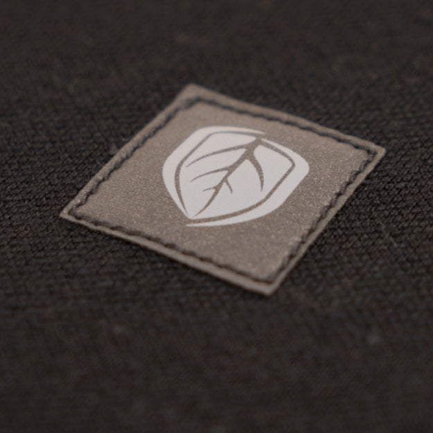 Stoney Creek Tavern Merino Hoodie Inner Logo Close Up