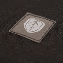 Stoney Creek Tavern Merino Hoodie Inner Logo Close Up