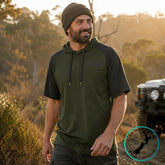 Stoney Creek Men's Microplus Hooded Tee