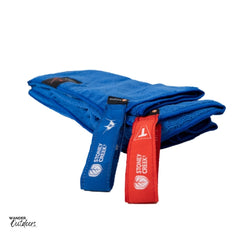 Stoney Creek Sport Fishing Fish Towels Blue side view