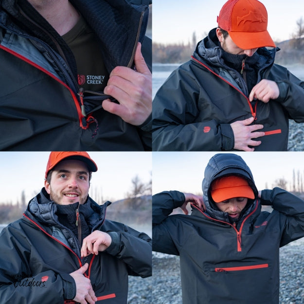 Stoney Creek Stow It Pro Jacket Pirate Black Outdoors