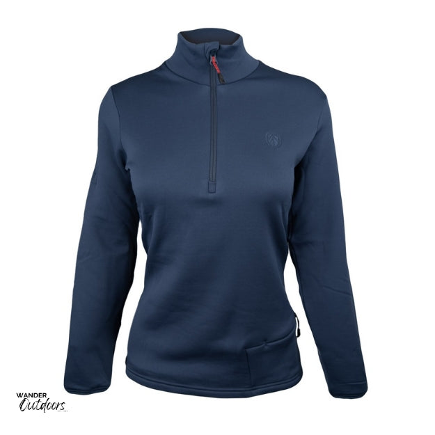 Stoney Creek Women's Micro-Prime 1/4 Zip Top Sargasso Sea
