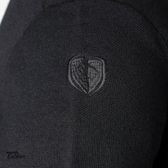 Stoney Creek Women's Townie Merino 1/4 Zip Top Shoulder Close up