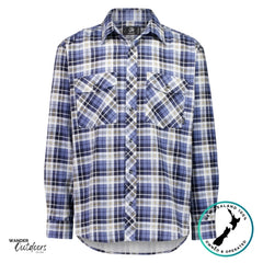 Swanndri Men's Full Button Egmont Flannel Shirt