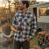 Swanndri Men's Full Button Egmont Flannel Shirt