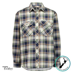 Swanndri Men's Full Button Egmont Flannel Shirt
