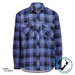 Swanndri Men's Full Button Egmont Flannel Shirt