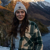 Swanndri Hutton Turn Up Bobble Beanie