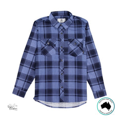 Swanndri Kid's Full Button Egmont Flannel Shirt